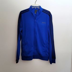 Mens adidas zip up track jacket